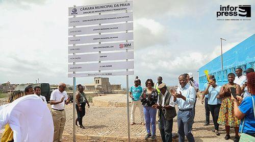 Câmara da Praia avança com obras de requalificação urbana e desportiva no montante de 250 mil contos