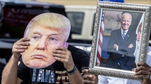 Sondagens mostram Biden atrás de Trump mas em recuperação