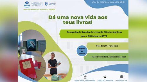 Santo Antão/Ensino Superior: ICTA lança campanha de recolha de livros técnicos das áreas de ciências agrárias