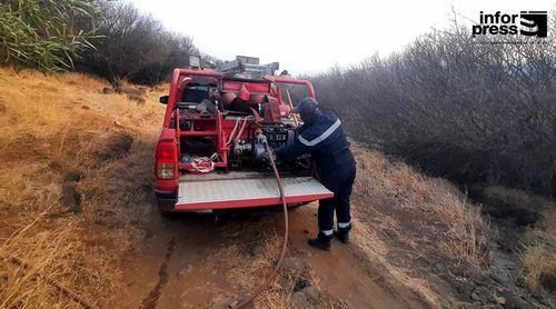 Santo Antão/Planalto Leste: Bombeiros voluntários terminam missão ao perímetro florestal