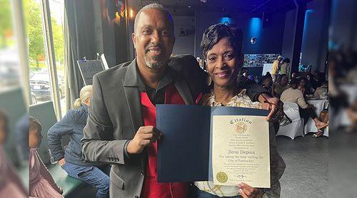 Artista Zé Rui de Pina homenageado pela cidade de Pawtucket nos EUA