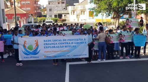 Fogo: Rede de protecção à criança contra abuso e exploração sexual promove marcha para assinalar 04 de Junho