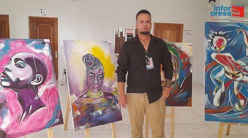Ilha do Sal: Artista plástico Jairson Lima apresenta “Flor de Revolução” aos salenses