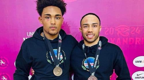 Luta Livre: Matteo Monteiro e João Vicente conquistam medalhas de bronze no Campeonato Africano em sénior