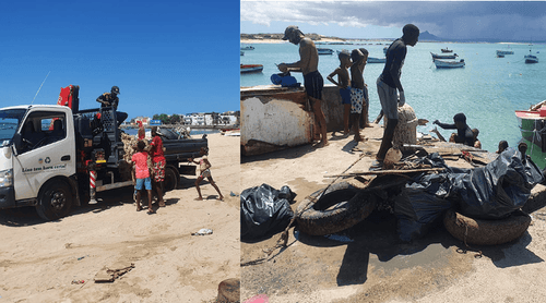 Boa Vista: Praia Diante e Estoril contemplados com “mega campanha” de limpeza “Beach clean up day”