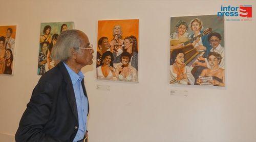Portugal: Divas da música cabo-verdiana celebradas em exposição de António Firmino em Lisboa (c/áudio)