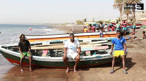 Santo Antão: Mar alto obriga pescadores a paralisar actividade pesqueira no Porto Novo