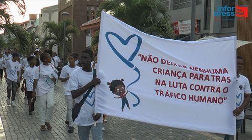 Ilha do Sal promove passeata de sensibilização contra tráfico internacional de seres humanos