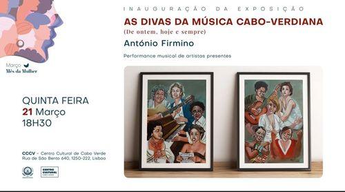 Portugal: António Firmino inaugura exposição “As divas da música cabo-verdiana” em Lisboa