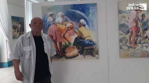 Artista plástico David Levy Lima expõe “Memórias de Tempo” na cidade da Praia