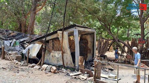 Tarrafal: Incêndio consome pertences e residência de cidadão alemão que ficou desalojado (c/áudio)