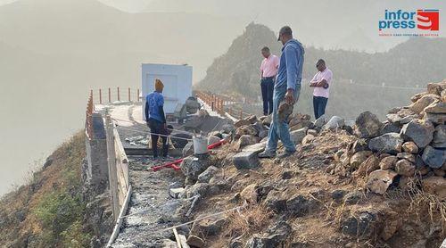 Santo Antão: Segunda fase das obras do miradouro Ladeira de Santíssima já está em andamento - vereador