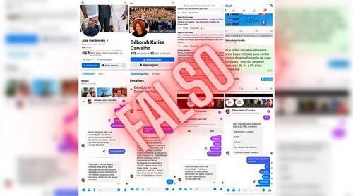 Presidência da República denuncia perfis falsos no facebook para tentativas de burla