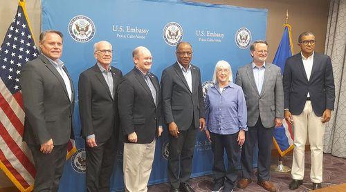 Ilha do Sal: Governo recebe delegação do Senado dos EUA para aprofundar cooperação existente entre os dois países