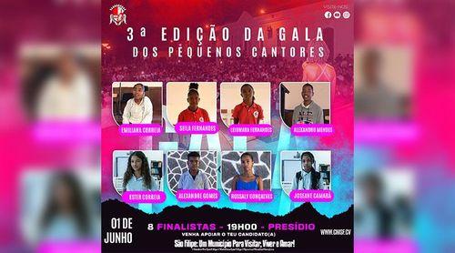 Fogo: Oito adolescentes de quatro agrupamentos escolares participam na gala dos pequenos cantores