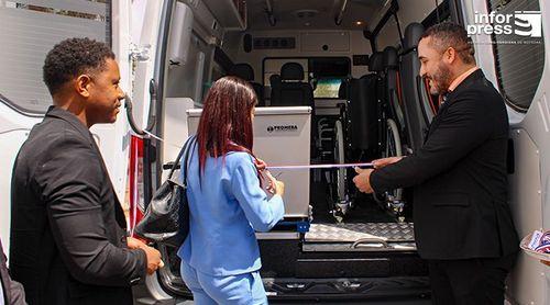 Brava: Delegacia de Saúde recebe uma ambulância orçada em mais de 9 mil contos (c/áudio)