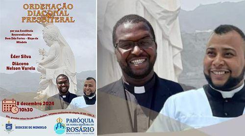 Ribeira Grande: Paróquia de Nossa Senhora do Rosário recebe ordenação de Éder Silva e Nelson Varela