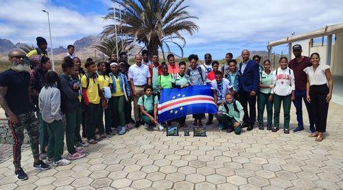 São Nicolau:Atleta Milly Brito recebido calorosamente após mais uma vitória em provas internacionais